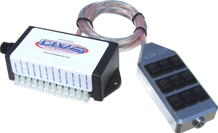 AVSARC-9-BIL Billet 9 switch box rocker switch 4"x2"x1"