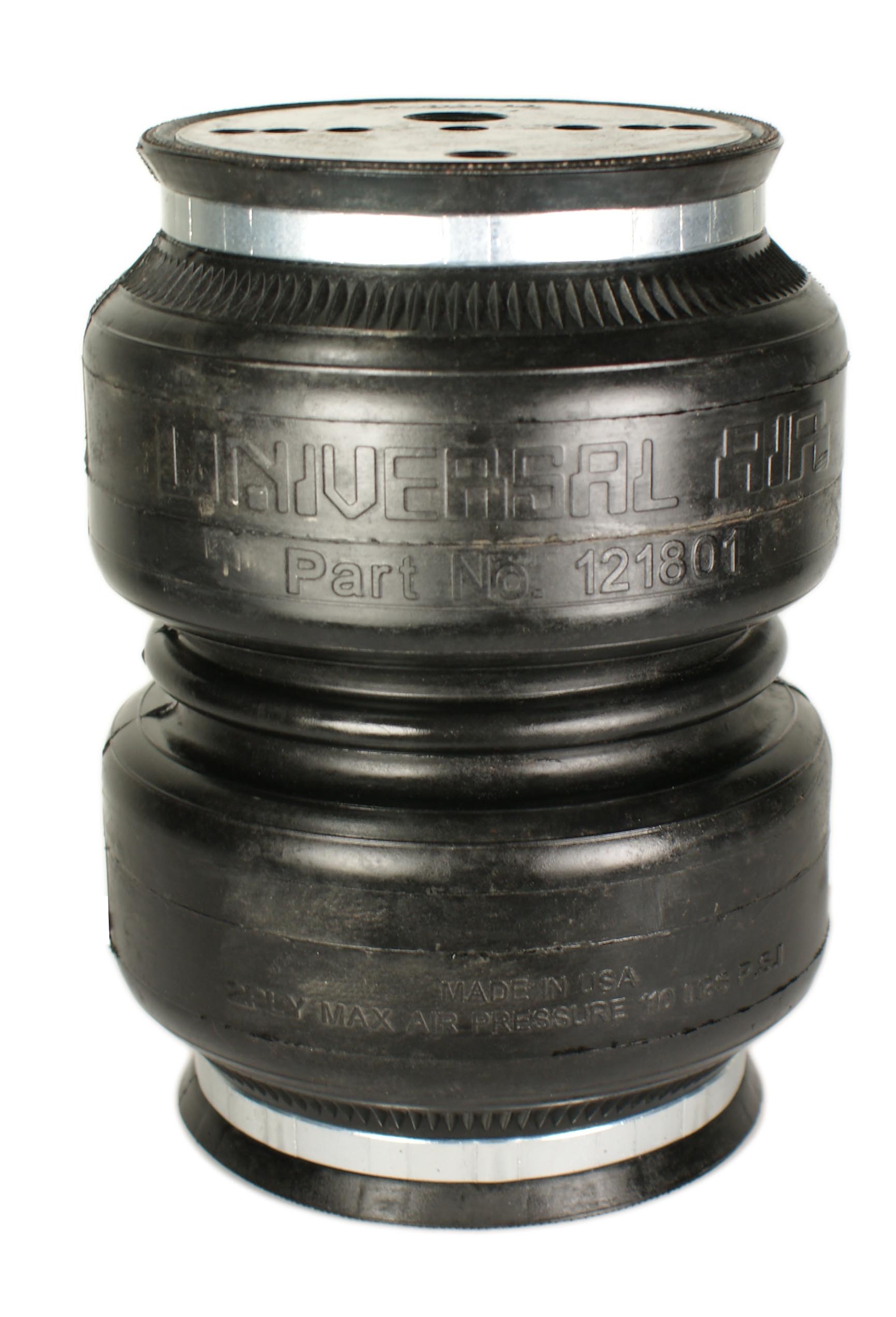 UVAIR Double Play 2500 3/8 port Double Bellow Air Bag 02-2500DB38