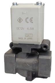 SMC 3/8 x 10MM Orifice Fast Electric Valve w/ Bracket 12V VXD230BZ1DBXB