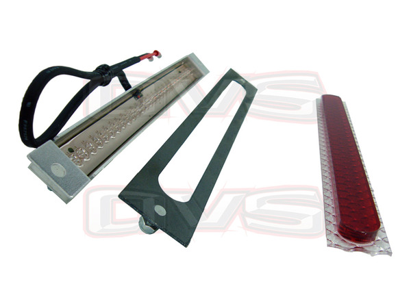 AVSLED7-RR 7.5 Red LED Tail Light Kit Includes: 3 Wire Modules 2 Red LED Lights 2 Red Lenses 1 Steel Template