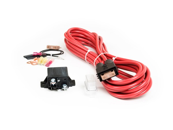 ACCUAIR Power Supply Kit (70Amp Fuse, Fuse Holder, 90Amp Solenoid, & 25ft 6AWG Wire) AA-WIREKIT-70A AA-3672