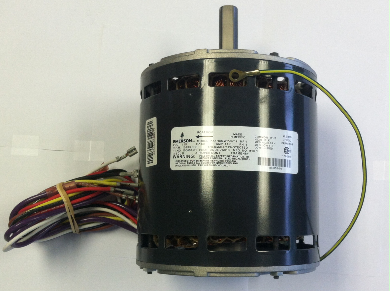 LENNOX PARTS 50W85 60346701 Motor 1hp 115v 4 Spd202343