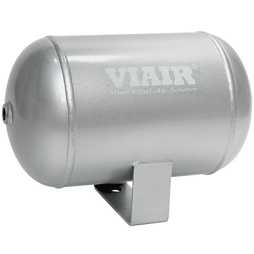 VIA91010 Viair 1.0 Gallon Air Tank (Two 1/4 NPT Ports 150psi Rated)