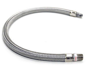VIA92795 Viair 24 Stainless Braided Leader Hose (3/8 F to 3/8 M)