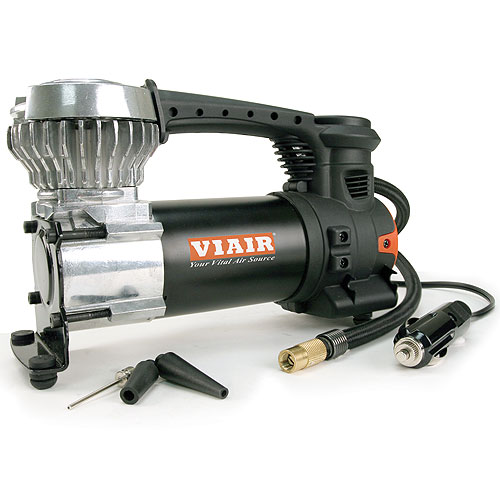 VIA00085 Viair 85P Portable Compressor Kit 120psi, LED worklight, and 3pc tire inflation kit VIA85P