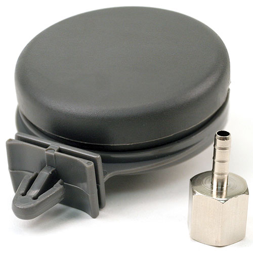 VIA92625 Viair Remote Intake Air Filter Assembly Plastic Housing (3/8 x 1/2 Tube Fitting NPT)