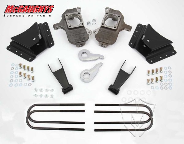 MCG33077 3"/5" Deluxe Kit for 2002-2008 GM Truck 3500 Dually - 10 Hole Factory Hanger (2WD/4WD)