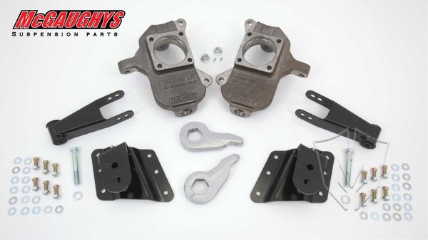 MCG33084 3"/3", 3"/4", 3"/5" Deluxe Kit for 1999-2000 GM 2500, 2001-2003 GM 1500HD, 2004 GM 2500 - 6 Hole Factory Hanger (2WD/4WD)