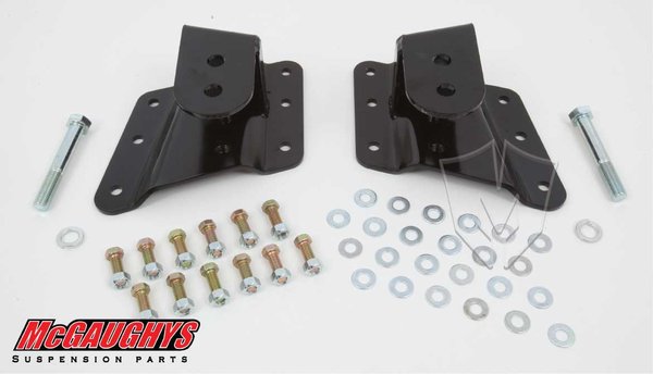 MCG33087 Lowering Hangers for 1999-2000 GM 2500, 2001-2003 GM 1500HD, 2004 GM 2500 (2WD/4WD)