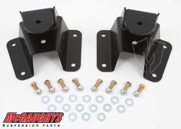 MCG33155 3-4" Front Leaf Springs Hangers for 1973-1987 GM C-10 Truck (2WD) ** add shackles for 3"-4"drop **