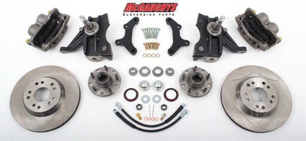 MCG33158 1973-87 C-1013 Front Disc Kit w/2.5 Spindles (5 on 4.75 )(must use 17 + rims)