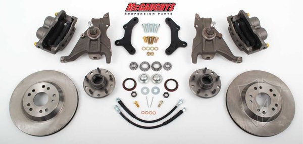 MCG64079 13" Big Brake Kit 79-81 Camaro, 13" Front Disc Kit w/ 2"spindles