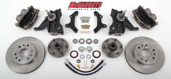 MCG33300 1973-87 C-10 13 Front Disc Kit w/2.5 Spindles (6 LUG) must use 17 + rims