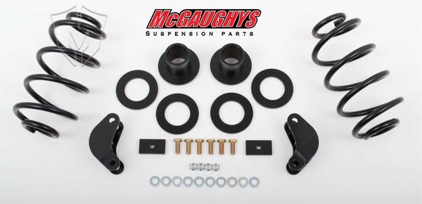 MCG34066 07-12 GM SUV (Tahoe Avalanche Subetc.) (1/2 ton) (2WD) (AIR/Auto Leveling factory shocks) 2/3 w/ Adj Strut rings/spacersRear CoilsShock Ext.