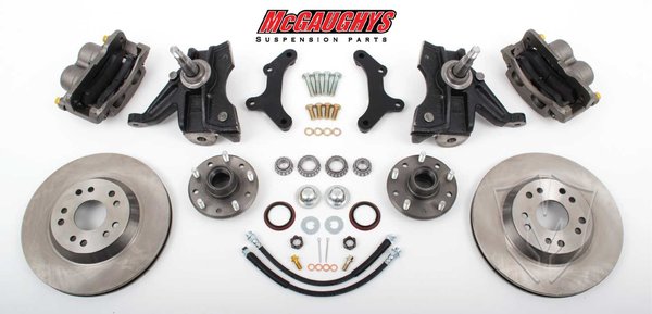 MCG63151 1963-70 C-1013 Front Disc Kit w/2.5 Spindles (5 on 5 ) (must use 17 + rims)