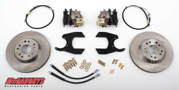 MCG64200 13" Rear Disc Brake Kit for factory 12 bolt rear-end (5x4.75, Smooth)