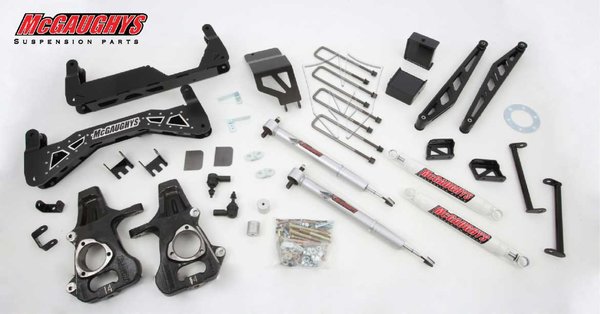 MCG50766-SSB 7 Premium Stainless Steel Lift Kit for 2014-2016 GM Truck 1500 (2WD)