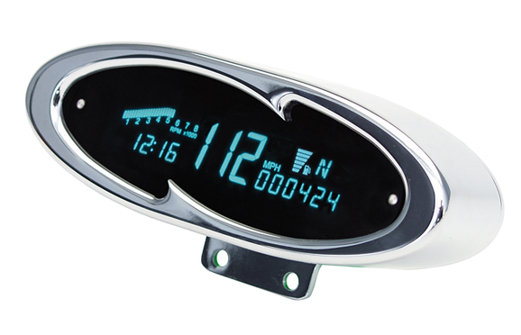 DAKMCV-7100 Motorcycle Oval Speedometer/ Tachometer Information Center