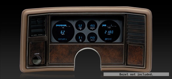 DAKVFD3-81C-MC 78-88 Chevy Monte Carlo 78-87 Chevy El Camino Malibu and Caballero Digital Instrument System