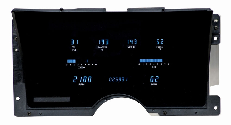 DAKVFD3-92C-PU 92-94 Chevy/ GMC Pickup/ Suburban/ Tahoe/ Yukon Digital Instrument System