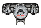 DAKVHX-57C-S/S-R 1957 Chevy Bell-Air gauge system with Silver/Red display