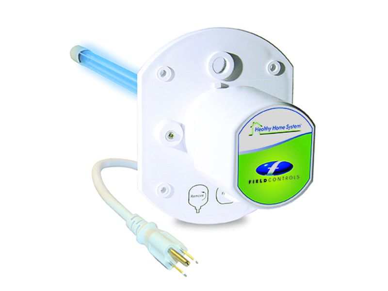 ultraviolet duct mounted air purifier