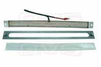 AVSLED11-RC 11 Red Third Brake LED Light 1 Red LED Light 1 Clear Lense 1 Steel Template