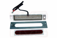 AVSLED4-RR 4.5 LED Side Marker/Signal Light 1 Red LED Light 1 Lense 1 Steel Template