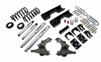 BEL727SP 88' Chevrolet Silverado/Sierra C3500 (Ext Cab Dually) 4 or 5 F/8 R drop W/ Street Performance Shocks