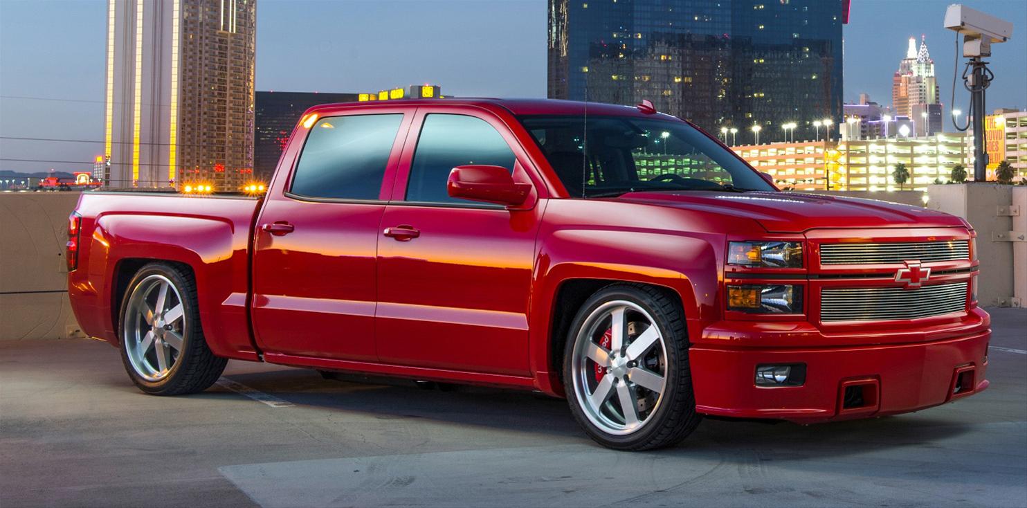 BEL995SP 14-up Chevrolet Silverado/Sierra (Ext. & Crew Cab) 2wd 1 or 2 F/4 R Drop W/ Street Performance Shocks